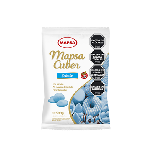 [914] MAPSACUBER CELESTE BOTONES (58-83) (6 bolsas x 500 grs) x 3 (KG) MAPSA
