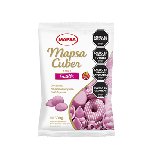 [913] MAPSACUBER FRUTILLA BOTONES (5885) (6 bolsas x 500 grs) x 3 (KG) MAPSA