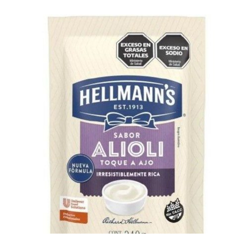 [12437] MAYONESA HELLMANN´S ALIOLI x 940Gr