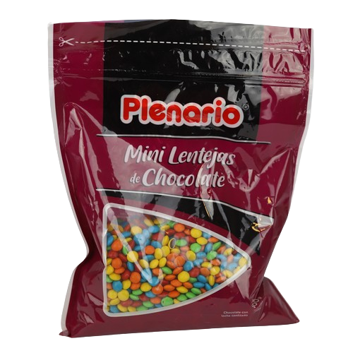 [11991] MINI LENTEJA MULTICOLOR DE CHOCOLATE 800GR