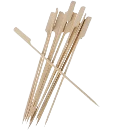 [12355] PALITO DE MADERA P/CATERING C/AGARRE 15CM PAQUETE