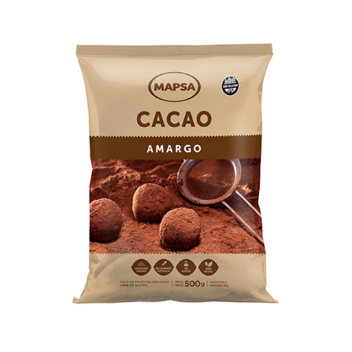[10294] POLVO CACAO AMARGO (5380) Bolsa x 500(GR) MAPSA