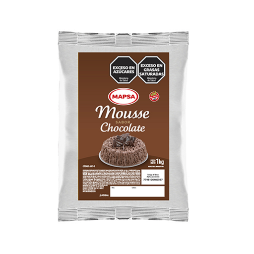 [894] POLVO P/MOUSSE CHOCOLATE (6970) Bolsa x 500 (GR) MAPSA