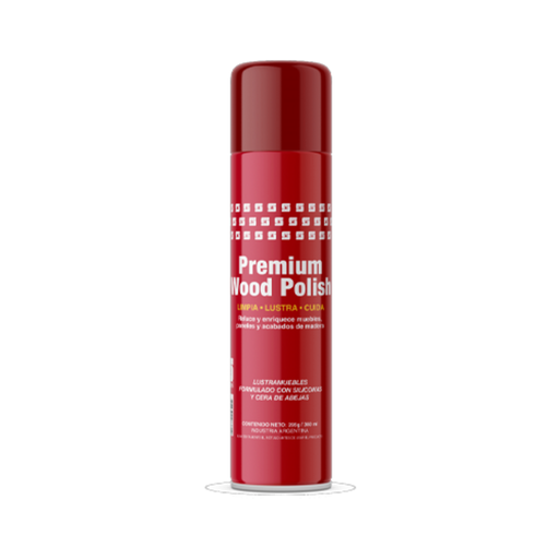 [11469] PREMIUM WOOD POLISH (lustramuebles) AEROSOL 360GR