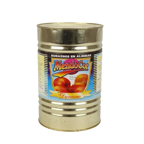 [681] PULPA DURAZNO CUBETEADO P/SEMBRAR LATA 4.65KG