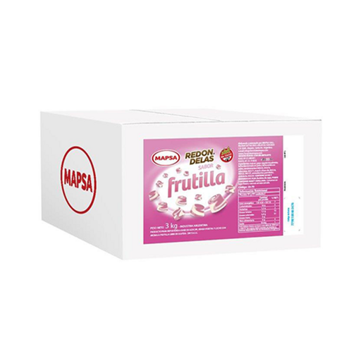 [10885] REDONDELAS BOMBON FRUTILLA (30-70) x 3 (KG) MAPSA