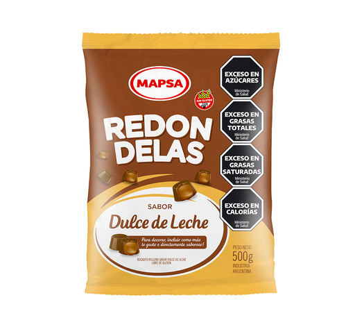 [12762] REDONDELA RELLENA SABOR DCE. LECHE (3064) x 3Kg MAPSA