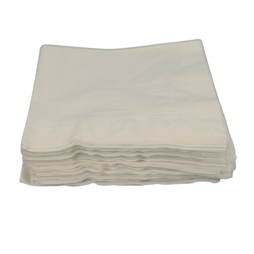 [11431] SERVILLETA 43x43 BOUQUET HQ BLANCA