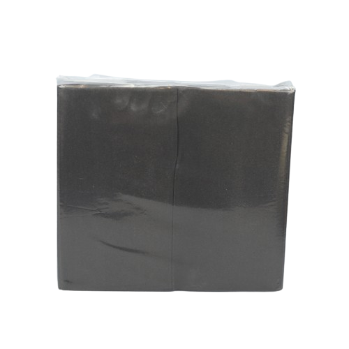 [12704] SERVILLETA AIRLAID 33X40 NEGRA