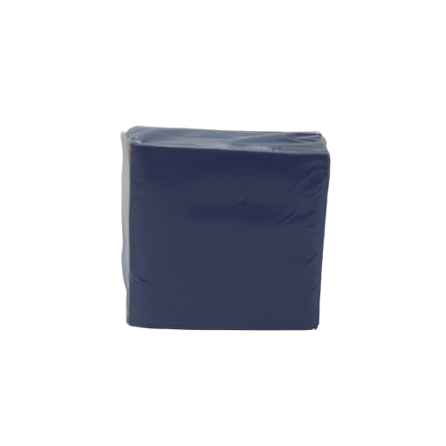 [12701] SERVILLETA SOFT TISSUE AZUL MARINO 23X23