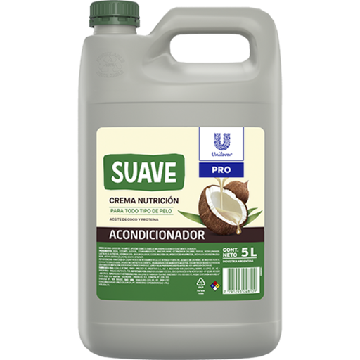 [12417] SUAVE ACONDICIONADOR FRAGANCIA COCO 5LT