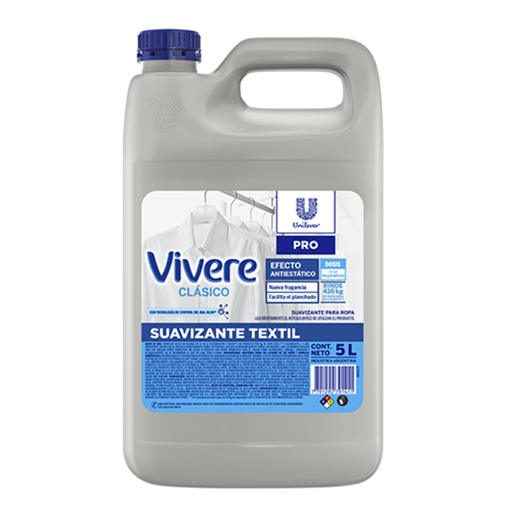 [11612] VIVERE SUAVIZANTE DE ROPA SUAVE CLASICO 5LT