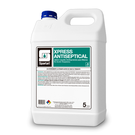 [11316] XPRESS ANTISEPTICAL (jabon manos antibacterial) 5LT