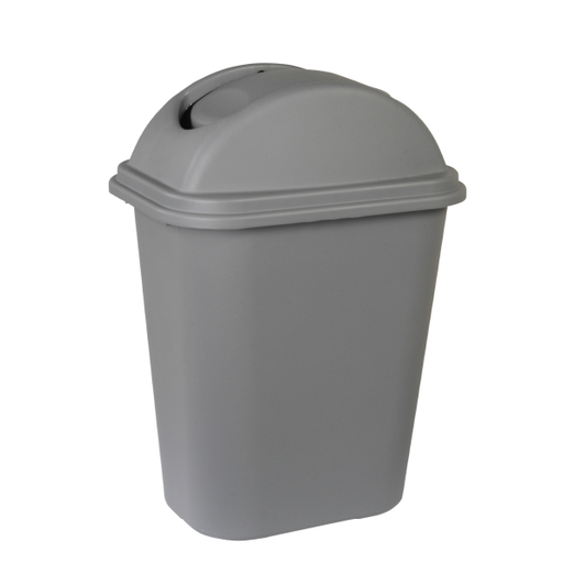 [10875] CESTO PARA BASURA 35LT C/TAPA 5635 VAIVEN ITALIMPIA