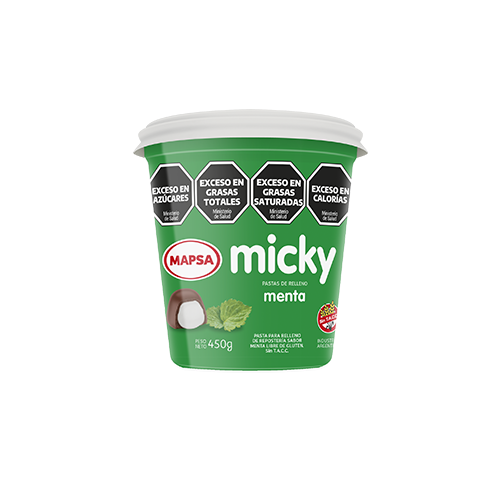 [1239] PASTA UNTABLE MENTA (59-15N) x 450Gr MICKY