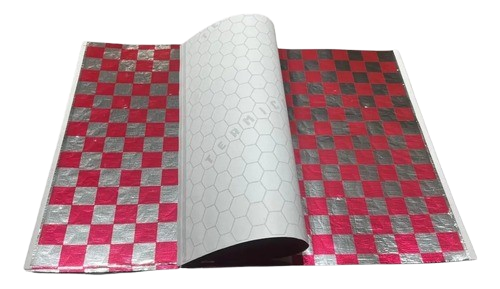 [12978] PAPEL ALUMINIO TÉRMICO CUADRILLÉ 30X40cm. (P010) x 140 Un. aprox./Kg.